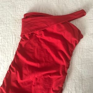 Victoria's Secret Red Bra Top Dress